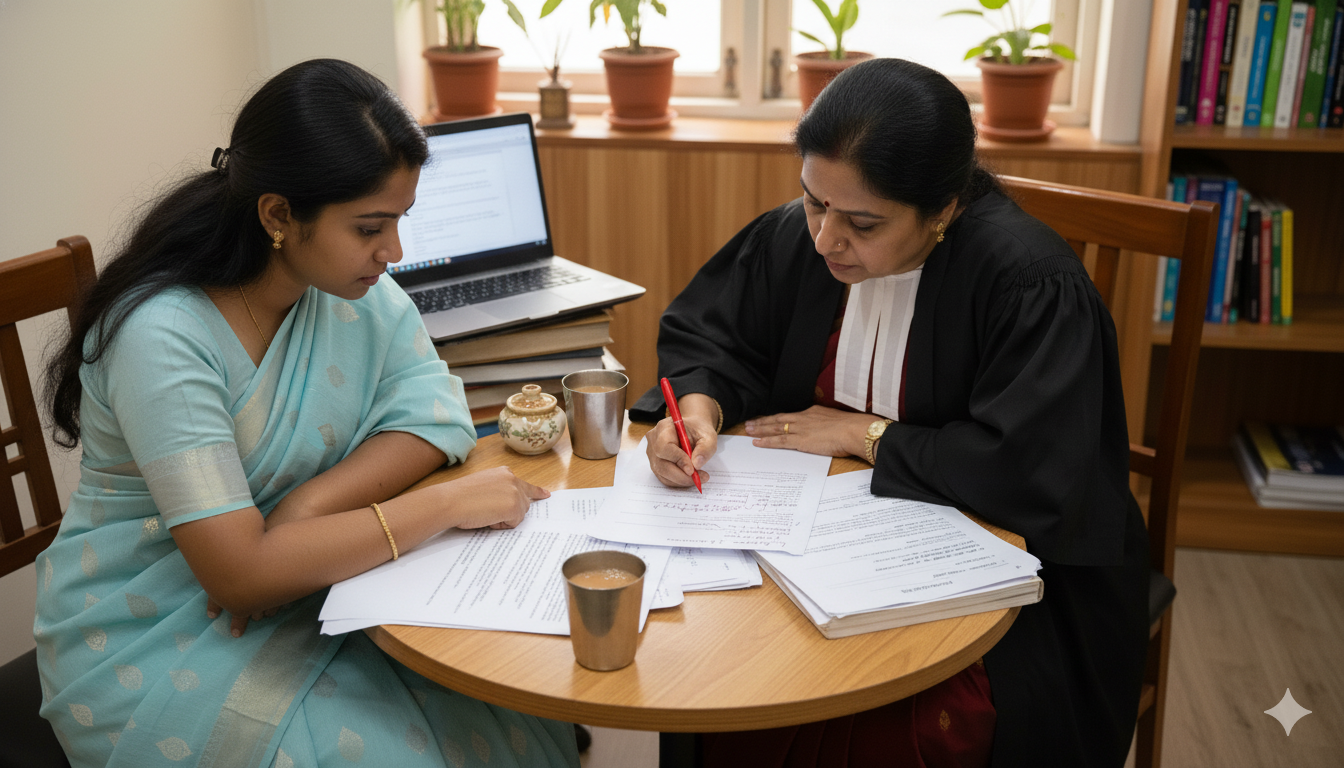 Telugu law intern learns from Senior Advocate