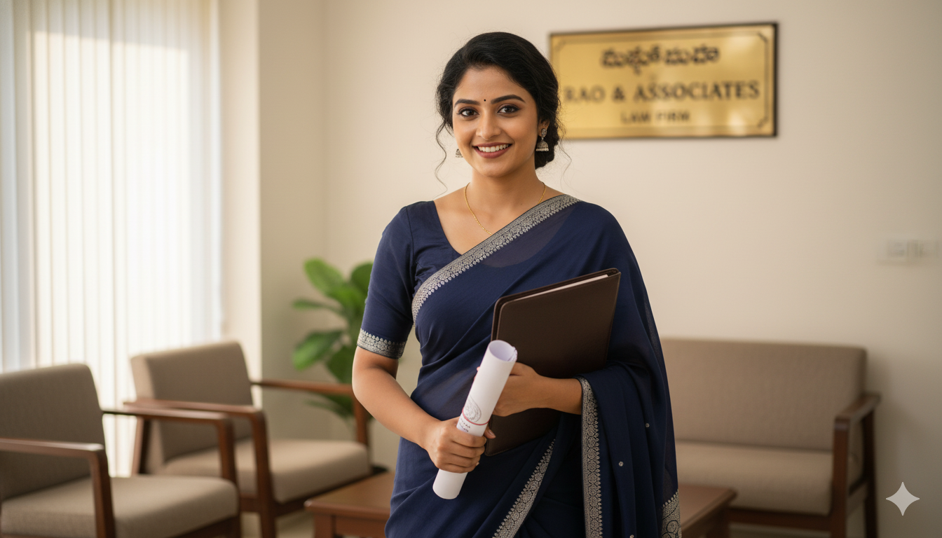 Telugu Law Intern at Office