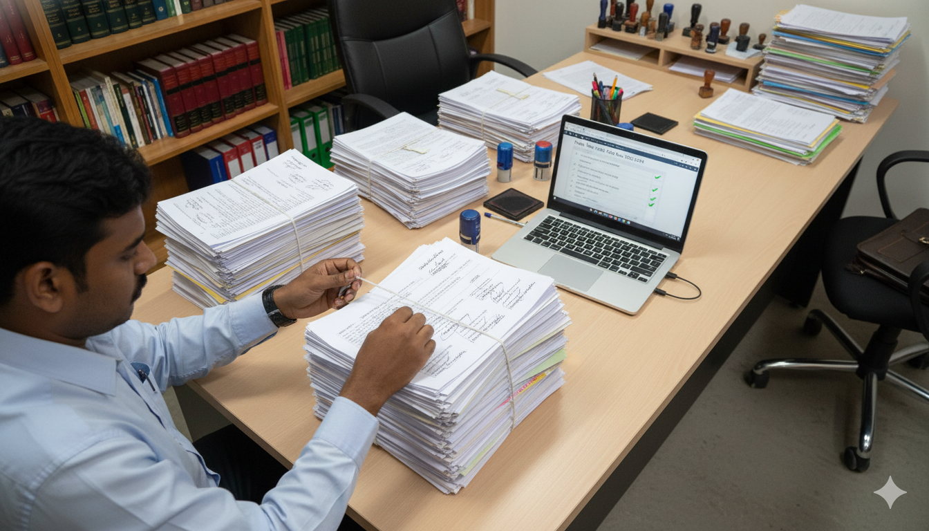 Law intern files cases